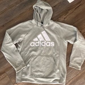 Gray Adidas sweatshirt